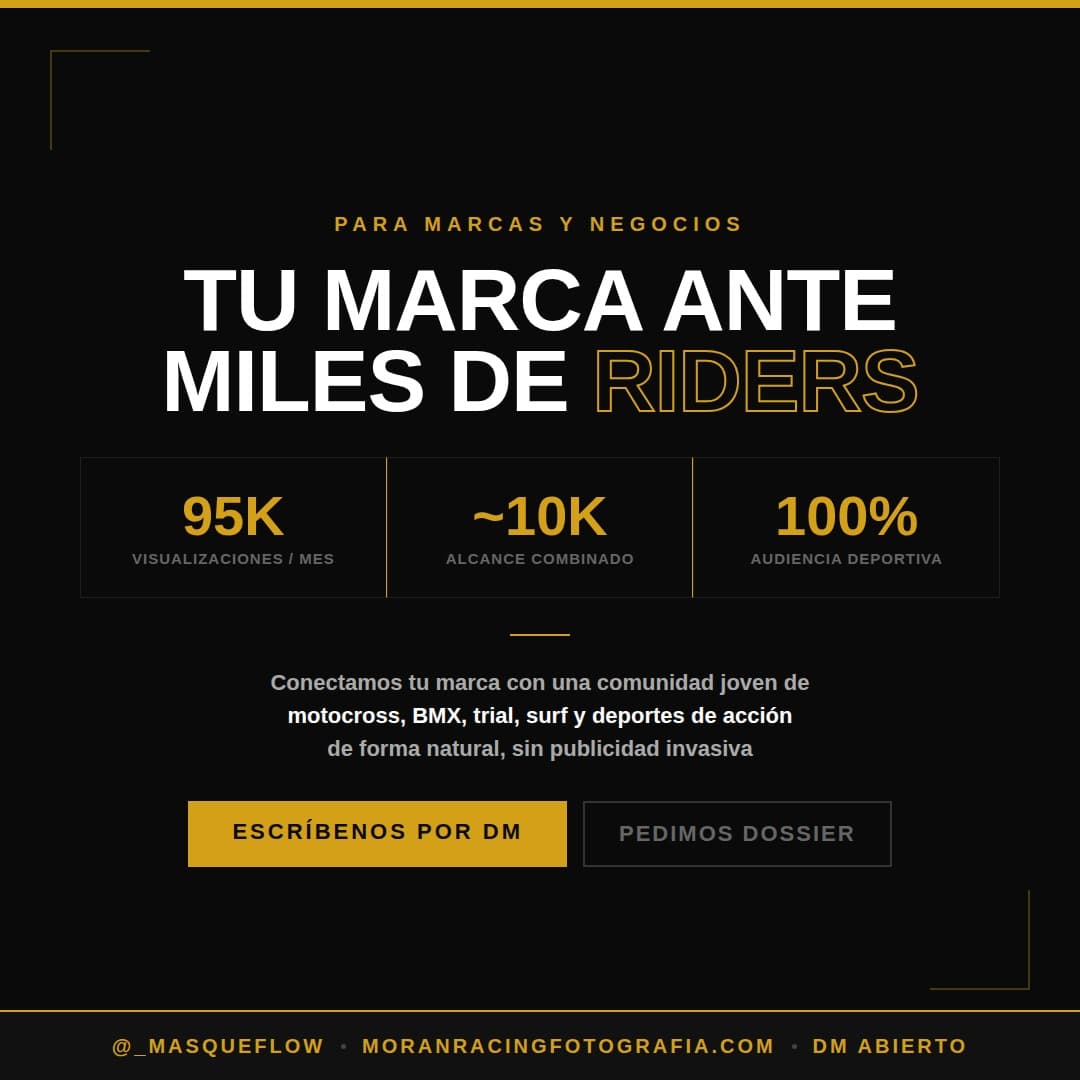 Tu marca ante miles de riders